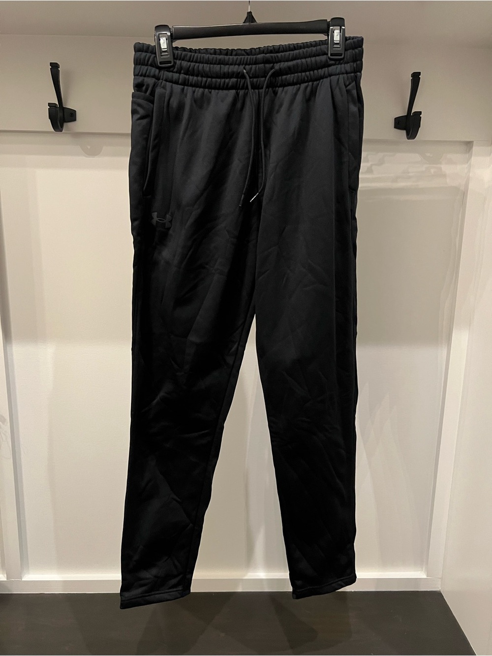 Under Armour Black Men's Athletic Joggers with Drawstring Waist